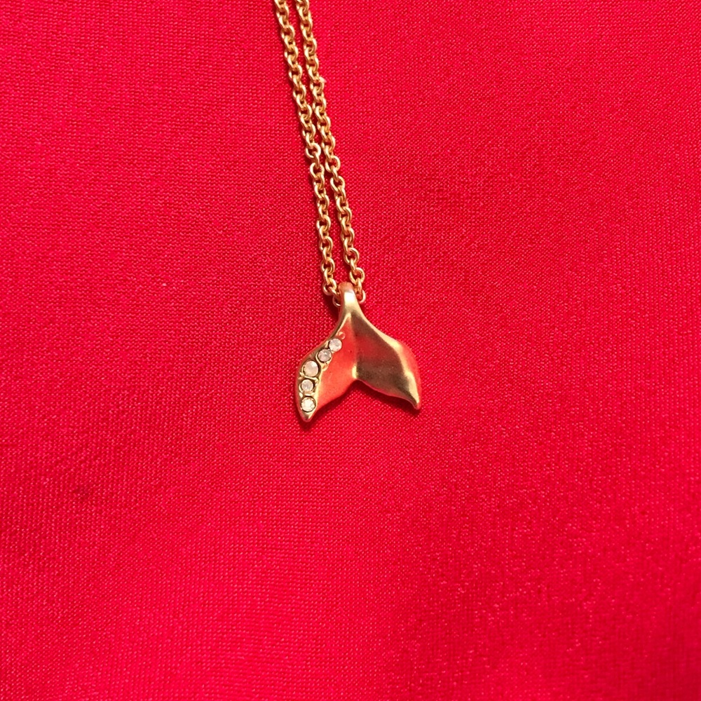 Mermaid tail necklace
